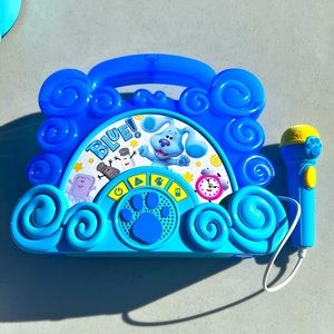 Blues clues music box with microphone